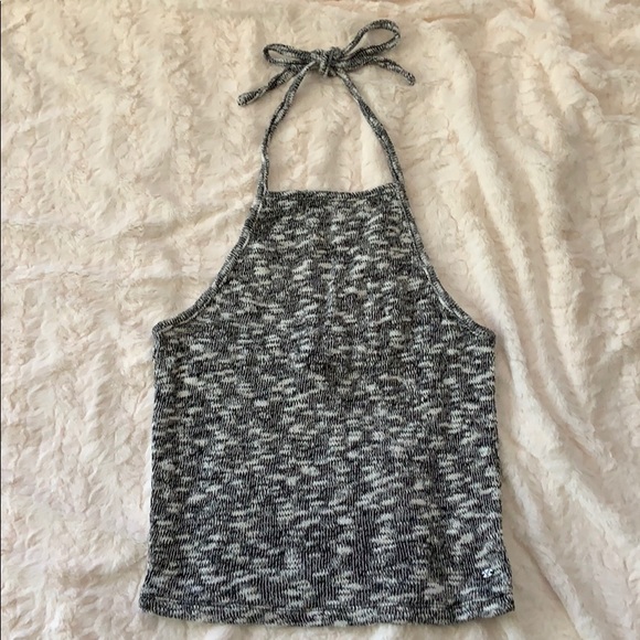 AEO tie halter top 🖤 - Picture 1 of 4